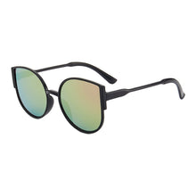 Load image into Gallery viewer, Gafas De Sol De estilo ojo De gato para mujer, lentes De Sol De gran tamaño con recubrimiento, a la moda montura, clásicas, clásicas, para exteriores