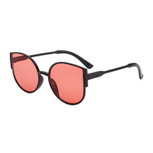 Load image into Gallery viewer, Gafas De Sol De estilo ojo De gato para mujer, lentes De Sol De gran tamaño con recubrimiento, a la moda montura, clásicas, clásicas, para exteriores