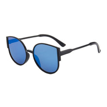Load image into Gallery viewer, Gafas De Sol De estilo ojo De gato para mujer, lentes De Sol De gran tamaño con recubrimiento, a la moda montura, clásicas, clásicas, para exteriores
