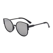 Load image into Gallery viewer, Gafas De Sol De estilo ojo De gato para mujer, lentes De Sol De gran tamaño con recubrimiento, a la moda montura, clásicas, clásicas, para exteriores