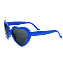 Load image into Gallery viewer, Gafas con forma de corazón para hombre y mujer, lentes con efectos de amor en la noche, luces Corazón, difracción, accesorios Unisex, 1 unidad