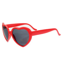 Load image into Gallery viewer, Gafas con forma de corazón para hombre y mujer, lentes con efectos de amor en la noche, luces Corazón, difracción, accesorios Unisex, 1 unidad
