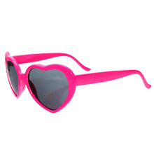 Load image into Gallery viewer, Gafas con forma de corazón para hombre y mujer, lentes con efectos de amor en la noche, luces Corazón, difracción, accesorios Unisex, 1 unidad