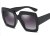 Load image into Gallery viewer, Gafas de sol con montura cuadrada europea y americana para mujer, anteojos de sol retro con marco grande