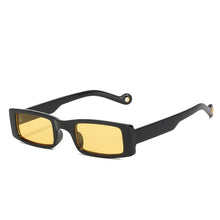 Load image into Gallery viewer, Gafas de sol cuadradas con montura pequeña para hombre y mujer, lentes de sol cuadradas con montura pequeña, de marca de lujo, de diseñador, rectangulares, de viaje, UV400