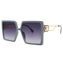 Load image into Gallery viewer, Gafas de sol cuadradas de lujo para mujer, anteojos de sol femeninos a la moda, de marca clásica de diseñador, Retro, Sexy, Unisex