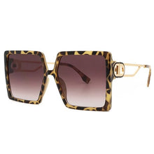 Load image into Gallery viewer, Gafas de sol cuadradas de lujo para mujer, anteojos de sol femeninos a la moda, de marca clásica de diseñador, Retro, Sexy, Unisex