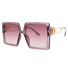Load image into Gallery viewer, Gafas de sol cuadradas de lujo para mujer, anteojos de sol femeninos a la moda, de marca clásica de diseñador, Retro, Sexy, Unisex