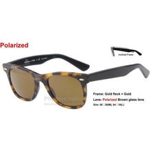 Load image into Gallery viewer, Gafas de sol de estilo Vintage cuadrado para mujer, lentes de sol unisex de estilo Vintage de acetato de tortuga con montura inclinada de ángulo grande, Lente de Cristal de tamaño 54 50 47 2140