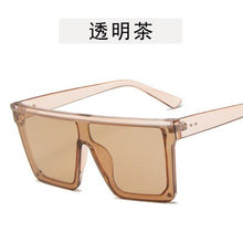 Load image into Gallery viewer, Gafas de sol de gran tamaño para mujer y hombre, lentes de sol con marco cuadrado grande, con remache, gradiente, estilo Vintage con espejo, UV400, 2023