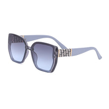 Load image into Gallery viewer, Gafas de sol de moda para mujer, lentes de sol cuadradas de cuero con diseño de lujo para hombre, para exteriores, fiesta, viaje, senderismo