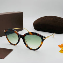 Load image into Gallery viewer, Gafas de sol polarizadas Tom para mujer, anteojos de sol femeninos de marca de lujo a la moda, con espejo cuadrado para conducir, CON CAJA original