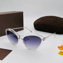 Load image into Gallery viewer, Gafas de sol polarizadas Tom para mujer, anteojos de sol femeninos de marca de lujo a la moda, con espejo cuadrado para conducir, CON CAJA original