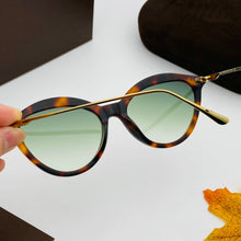 Load image into Gallery viewer, Gafas de sol polarizadas Tom para mujer, anteojos de sol femeninos de marca de lujo a la moda, con espejo cuadrado para conducir, CON CAJA original