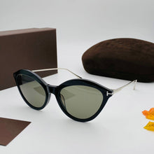 Load image into Gallery viewer, Gafas de sol polarizadas Tom para mujer, anteojos de sol femeninos de marca de lujo a la moda, con espejo cuadrado para conducir, CON CAJA original
