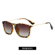 Load image into Gallery viewer, Gafas de sol polarizadas clásicas Retro Para hombre y mujer, anteojos de sol de lujo con espejo negro, cuadradas pequeñas Vintage, UV400