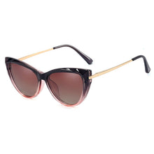 Load image into Gallery viewer, Gafas de sol polarizadas con Clip para hombre y mujer, anteojos de sol con montura antiazul, de doble uso, a la moda, estilo Vintage, con UV400, 48310