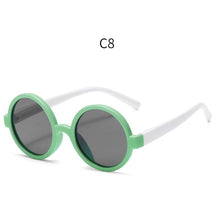 Load image into Gallery viewer, Gafas de sol polarizadas para niños y niñas de 3 a 9 años, Montura elástica