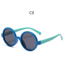 Load image into Gallery viewer, Gafas de sol polarizadas para niños y niñas de 3 a 9 años, Montura elástica