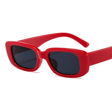 Load image into Gallery viewer, Gafas de sol rectangulares de Estilo Vintage para verano, anteojos de sol de leopardo a la moda, para deporte de senderismo, cuadradas, Retro, antireflectantes
