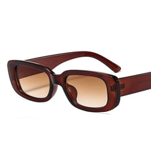Load image into Gallery viewer, Gafas de sol rectangulares de Estilo Vintage para verano, anteojos de sol de leopardo a la moda, para deporte de senderismo, cuadradas, Retro, antireflectantes