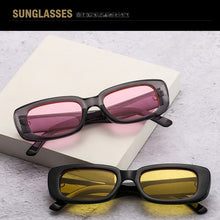 Load image into Gallery viewer, Gafas de sol rectangulares de Estilo Vintage para verano, anteojos de sol de leopardo a la moda, para deporte de senderismo, cuadradas, Retro, antireflectantes