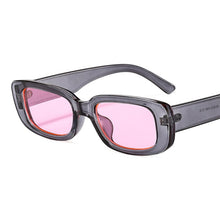 Load image into Gallery viewer, Gafas de sol rectangulares de Estilo Vintage para verano, anteojos de sol de leopardo a la moda, para deporte de senderismo, cuadradas, Retro, antireflectantes