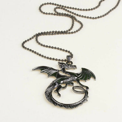 Game of Thrones Game of Thrones A Song of Ice and Fire Game of Thrones Targaryen Dragon Necklace New Necklace Hot