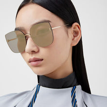 Load image into Gallery viewer, Gentle My Mars Women Rimless Cat Eye Oversized Sunglasses  Female Sun Glasses Monster Wild Personality Eyewear