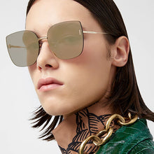 Load image into Gallery viewer, Gentle My Mars Women Rimless Cat Eye Oversized Sunglasses  Female Sun Glasses Monster Wild Personality Eyewear
