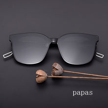 Load image into Gallery viewer, Gentle Papas men women Sunglasses Retro Square Sun Glasses  Men Women  Acetate Polarized UV400  Glasses With Original case