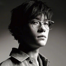 Carica l&#39;immagine nel visualizzatore di Gallery, Gentle Sunglasses Brand Designer Women&#39;s Men&#39;s Retro  Round Glasses Metal Acetate Frame Glasses with Original Box