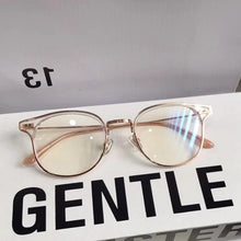 Carica l&#39;immagine nel visualizzatore di Gallery, Gentle Sunglasses Brand Designer Women&#39;s Men&#39;s Retro  Round Glasses Metal Acetate Frame Glasses with Original Box