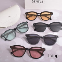 Load image into Gallery viewer, Gentle  Sunglasses Men Women Vintage Small Round Frame Sun Glasses Acetate UV400 Lens Monster Lang brand Sunglasses