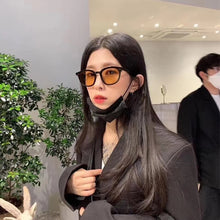 Load image into Gallery viewer, Gentle  Sunglasses Men Women Vintage Small Round Frame Sun Glasses Acetate UV400 Lens Monster Lang brand Sunglasses