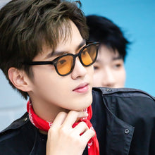 Load image into Gallery viewer, Gentle  Sunglasses Men Women Vintage Small Round Frame Sun Glasses Acetate UV400 Lens Monster Lang brand Sunglasses