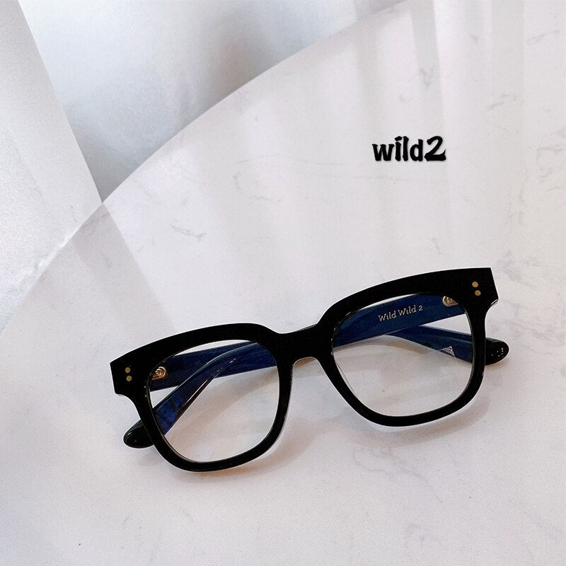 Gentle glasses Korean brand design optical lens resin lens sheet frame woman men glasses frame  With original boxs