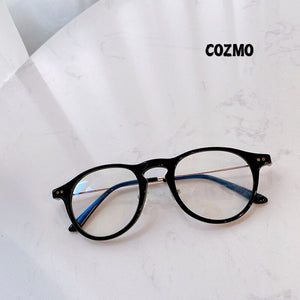 Gentle glasses Korean brand design optical lens resin lens sheet frame woman men glasses frame  With original boxs