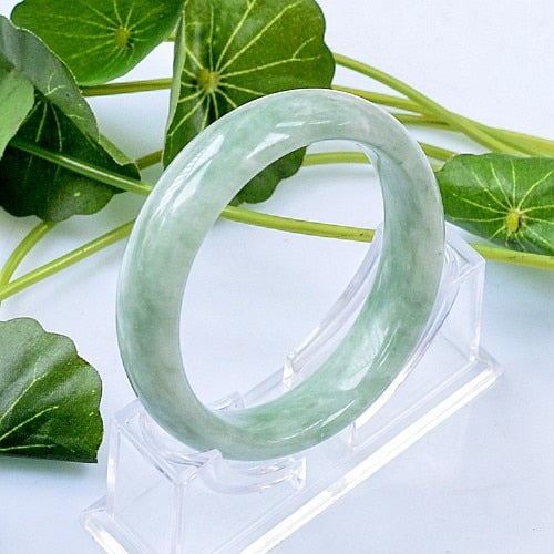 Genuine Bright Light Blue Natural Cat Eye Stone Bangle Bracelet ,Fine Opal Bangle Jewelry Lucky Gift For Woman Can Drop Ship