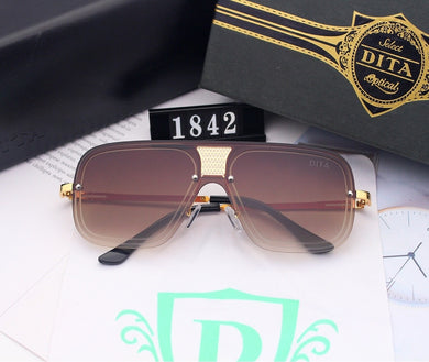 Genuine DITA  Men's Sunglasses Casual Women Ladies Glasses Driving Fishing Shopping Couple Sunglasses 1842