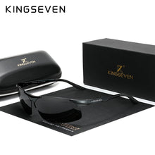 Load image into Gallery viewer, Genuine KINGSEVEN Polarized Men Aluminum Sunglasses Driving Mirror Lens Male Sun Glasses Aviation Women For Men Eyewear 9126
