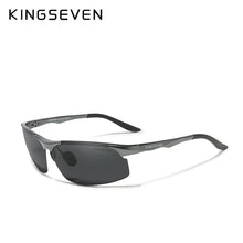 Load image into Gallery viewer, Genuine KINGSEVEN Polarized Men Aluminum Sunglasses Driving Mirror Lens Male Sun Glasses Aviation Women For Men Eyewear 9126