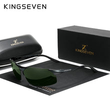 Load image into Gallery viewer, Genuine KINGSEVEN Polarized Men Aluminum Sunglasses Driving Mirror Lens Male Sun Glasses Aviation Women For Men Eyewear 9126