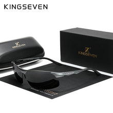 Load image into Gallery viewer, Genuine KINGSEVEN Polarized Men Aluminum Sunglasses Driving Mirror Lens Male Sun Glasses Aviation Women For Men Eyewear 9126