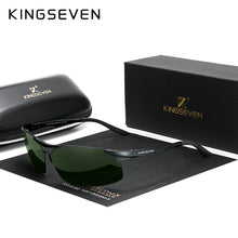 Load image into Gallery viewer, Genuine KINGSEVEN Polarized Men Aluminum Sunglasses Driving Mirror Lens Male Sun Glasses Aviation Women For Men Eyewear 9126