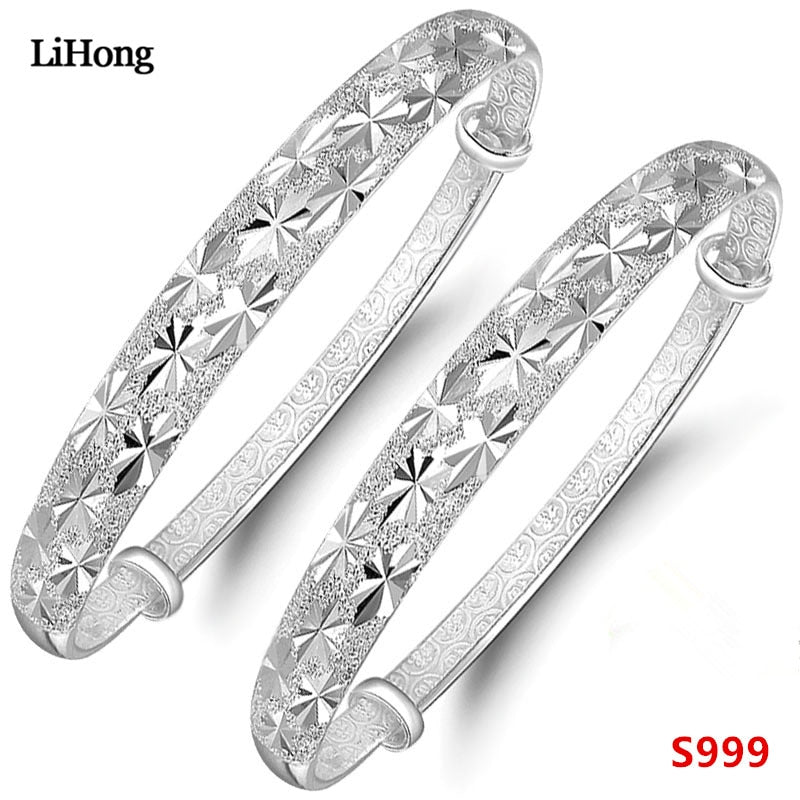 Genuine Sterling Silver Bracelet 999 Sterling Silver Baby Sterling Sil –  Cinily