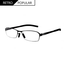 Load image into Gallery viewer, German Brand Design Handmade Oval Glasses frame Ultra-light Screwless Business Prescription Reading Eyeglasses With Original Box