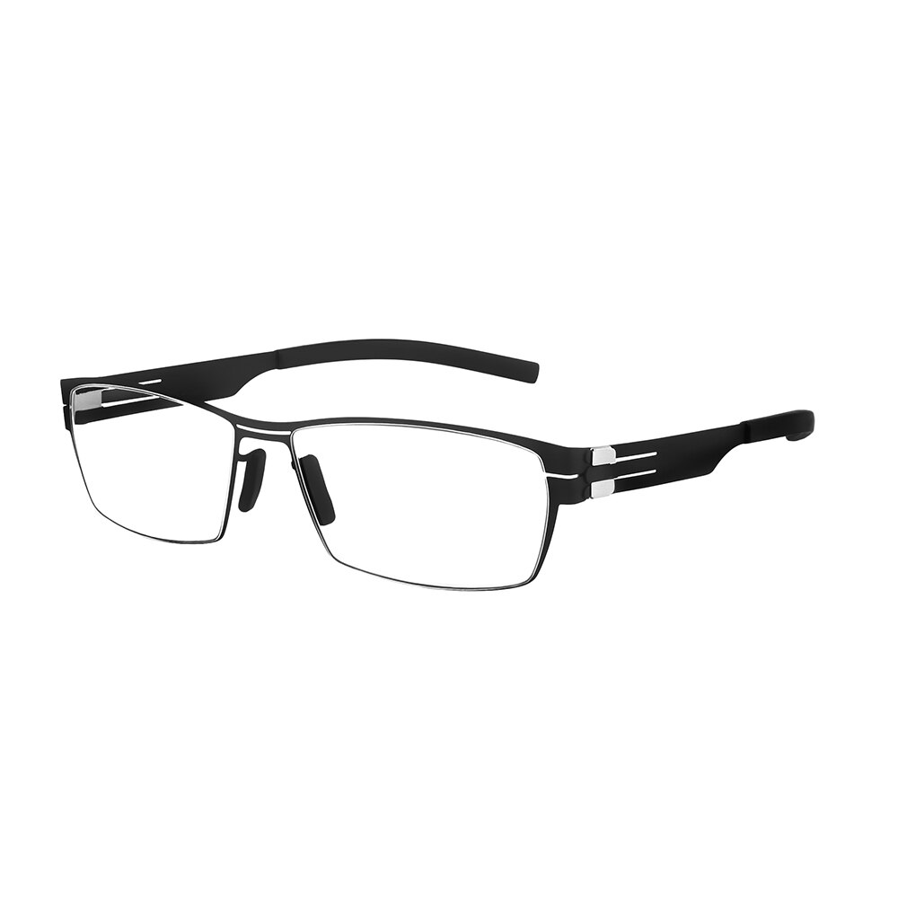 Germania Brand Designer Berlino Senza Vite Occhiali da vista Uomo Donna Occhiali da vista leggeri Montatura con occhiali da sole polarizzati a clip