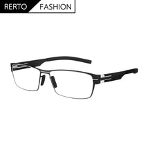 Carica l&#39;immagine nel visualizzatore di Gallery, Germania Brand Designer Berlino Senza Vite Occhiali da vista Uomo Donna Occhiali da vista leggeri Montatura con occhiali da sole polarizzati a clip