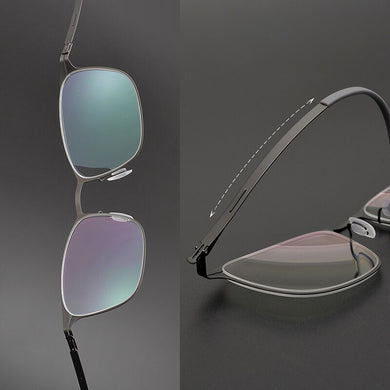 Germany Brand Designer Women Men Screwless Rectangle Optical Eyewear Frame Prescription Glasses Spectacles Eyeglasses Veit